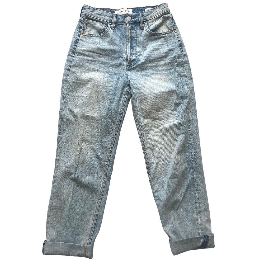 Denim Forum The Boyfriend High Rise Loose Jeans